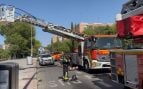 Incendio en La Vaguada (Emergencias Madrid)