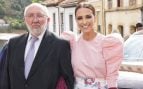 Paula Echevarría y su padre posando