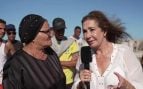 Ana Rosa Quintana con una testigo en Ceuta