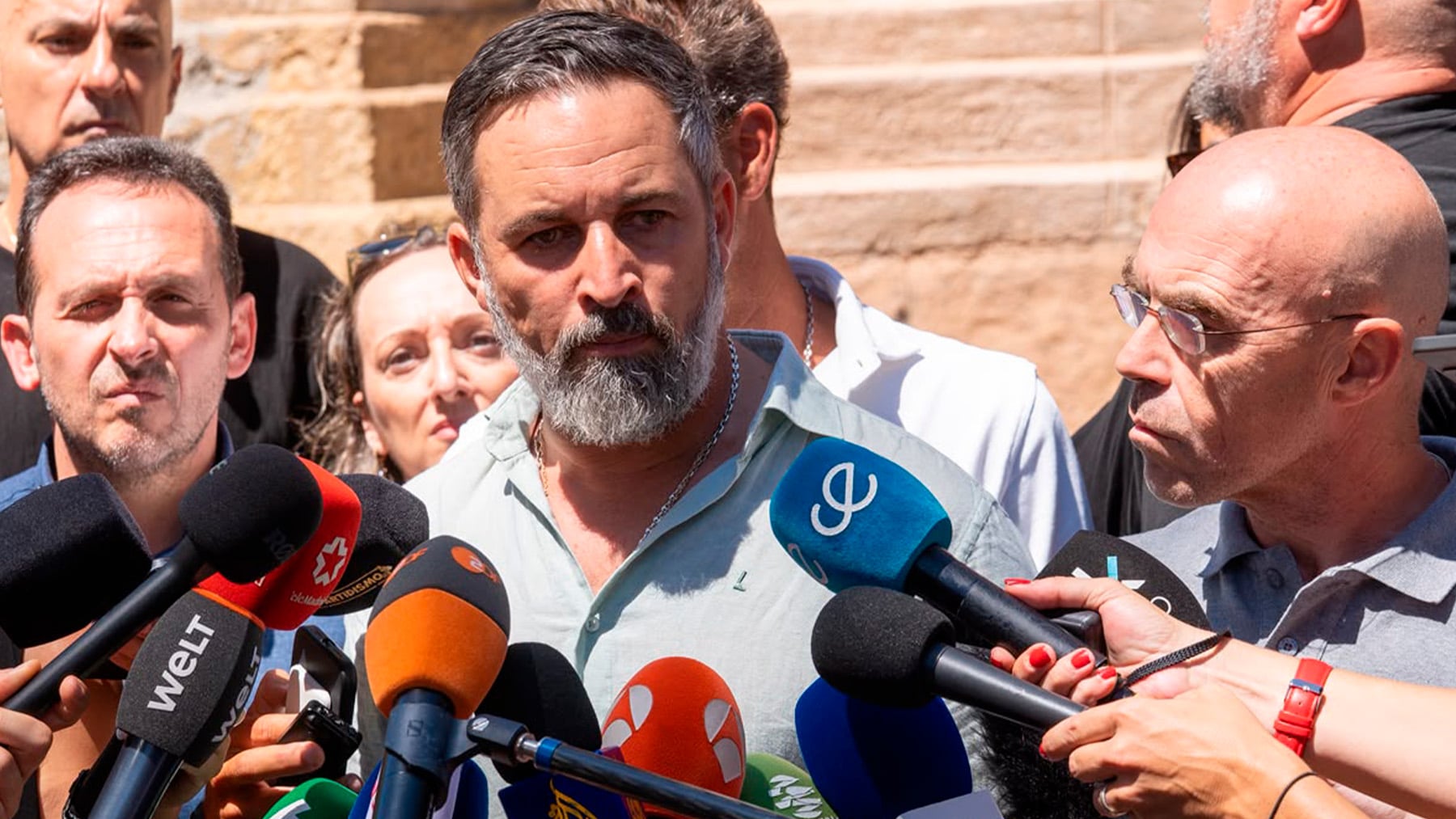 Abascal desde Ceuta: Sánchez está sometido a Marruecos porque tendrán pruebas de corrupciones que aún desconocemos