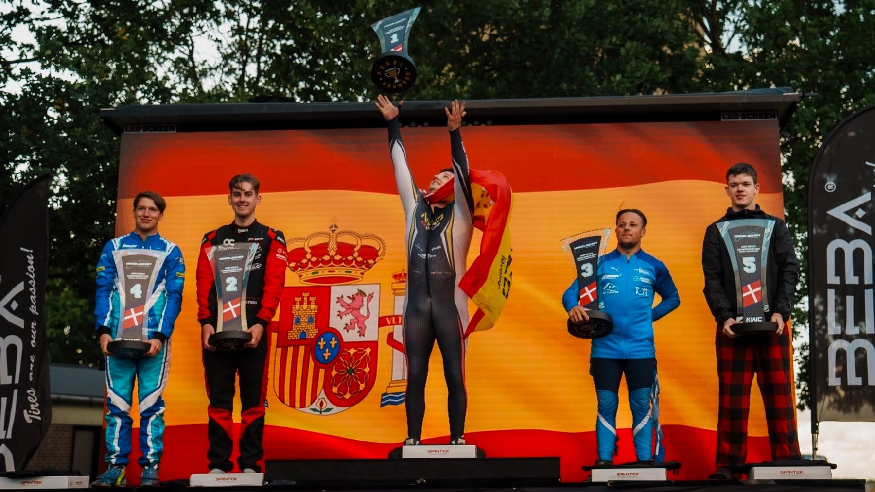 La histórica hazaña de Jon del Valle: pentacampeón del mundo de karting de forma consecutiva