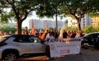 Protestas en Valencia y Alicante contra la gestión de Sánchez en Marruecos: «¡España cristiana y no musulmana!»