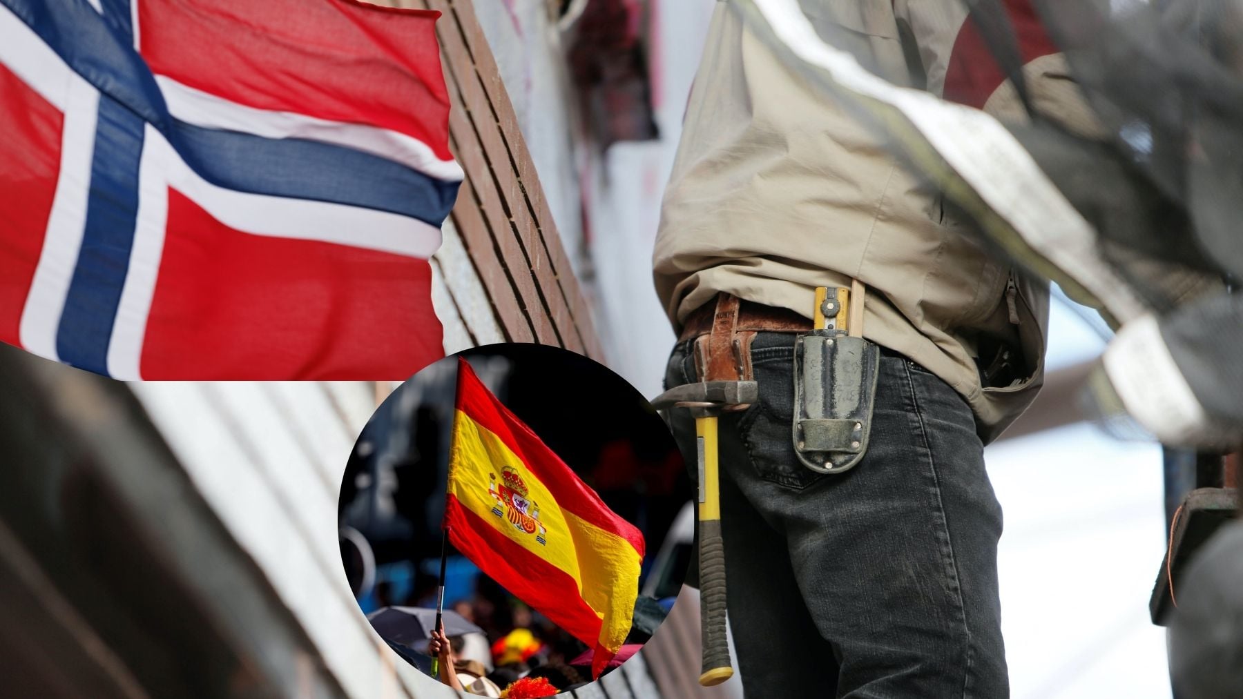 El albañil español que triunfa en Noruega: salarios de hasta 6.200 euros, jornadas de 37,5 horas y un problema que preocupa al país