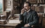 Friedrich Nietzsche. Imagen generada con IA.