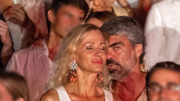 Susanna Griso y Luis Enr&iacute;quez en Taburete. (Foto: Europa Press)