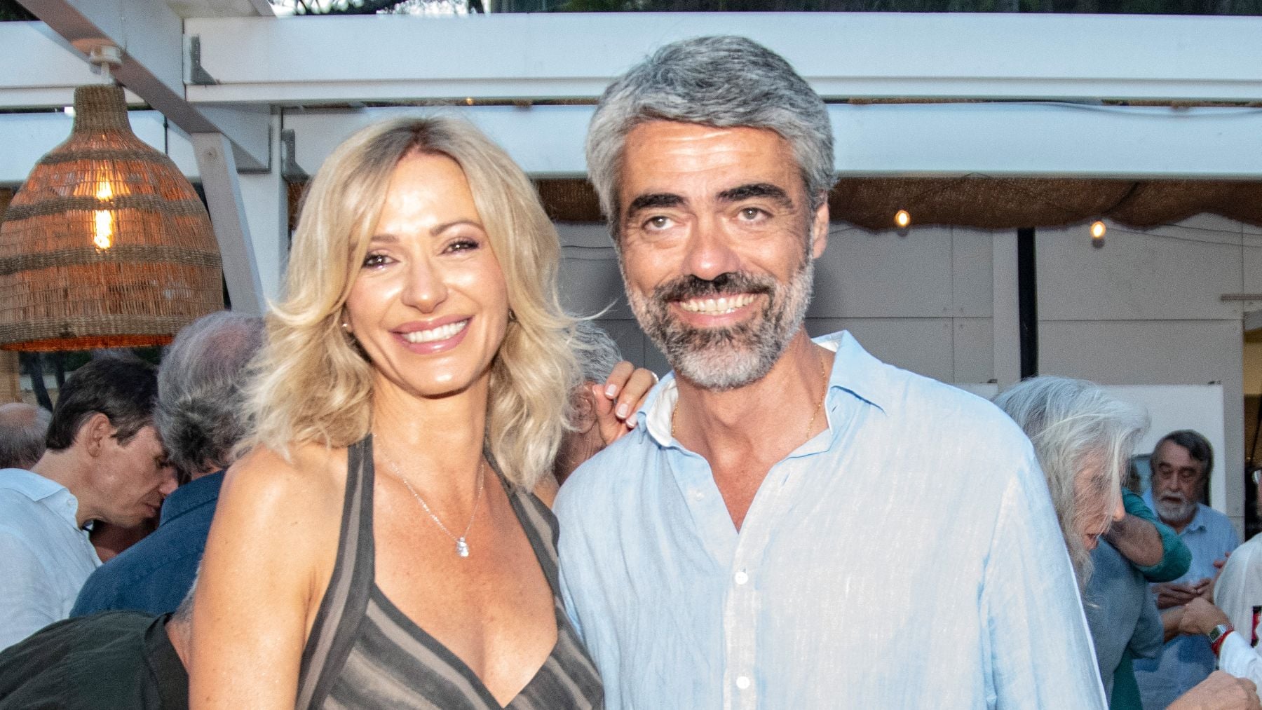 Susanna Griso y Luis Enríquez en Taburete. (Foto: Eruopa Press)