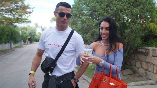 Cristiano Ronaldo y Georgina. (Foto: Europa Press)