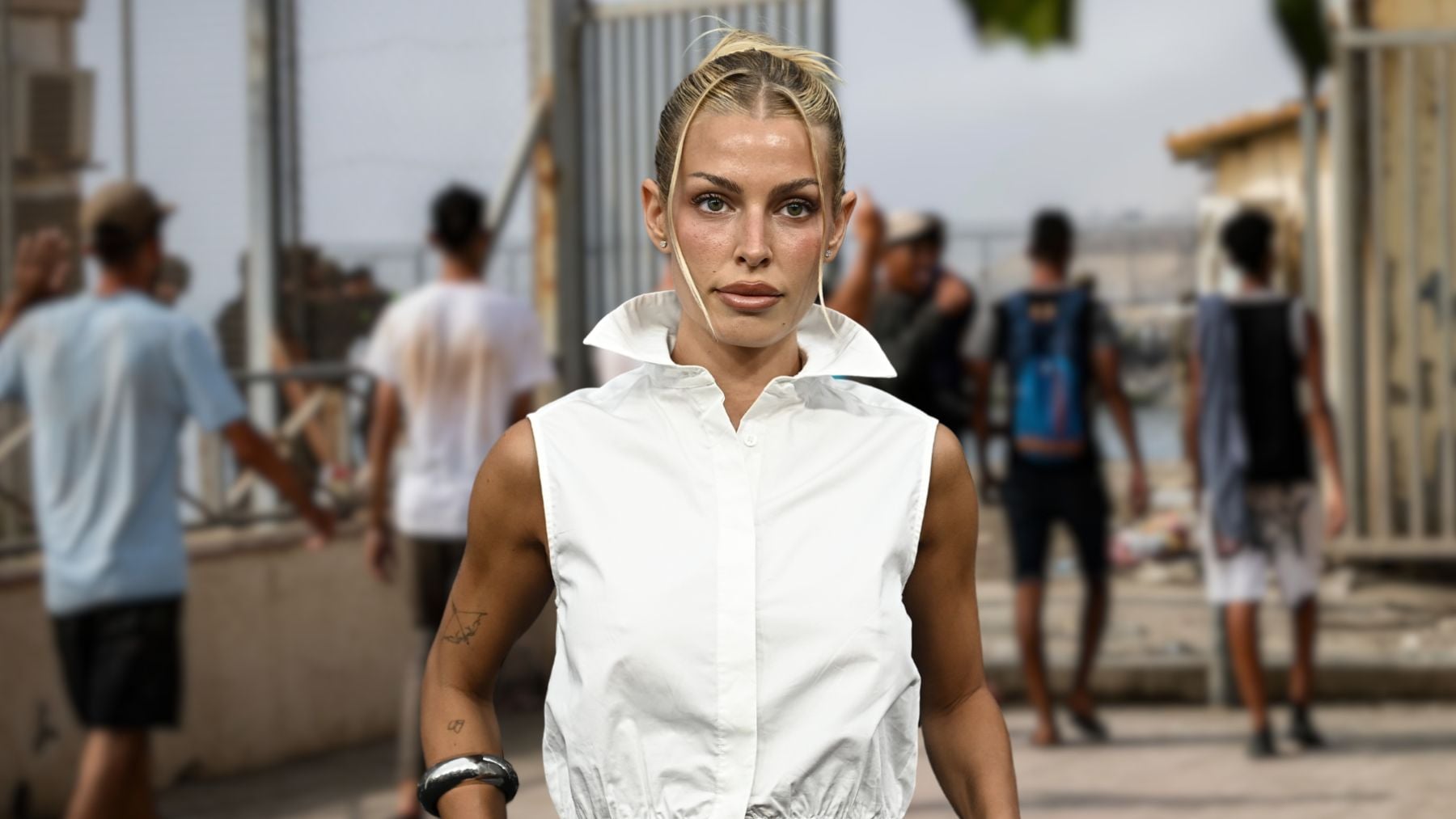 Jessica Goicoechea. (Fotos: Europa Press)
