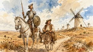 Refrán de El Quijote famoso, golondrina no hace verano en El Quijote, una golondrina sola no hace verano Quijote, proverbios de El Quijote.