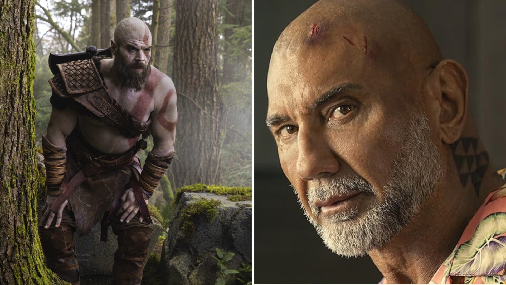 Dave Bautista se encuentra en negociaciones para ser el Kratos de la serie de Amazon (Amazon MGM).