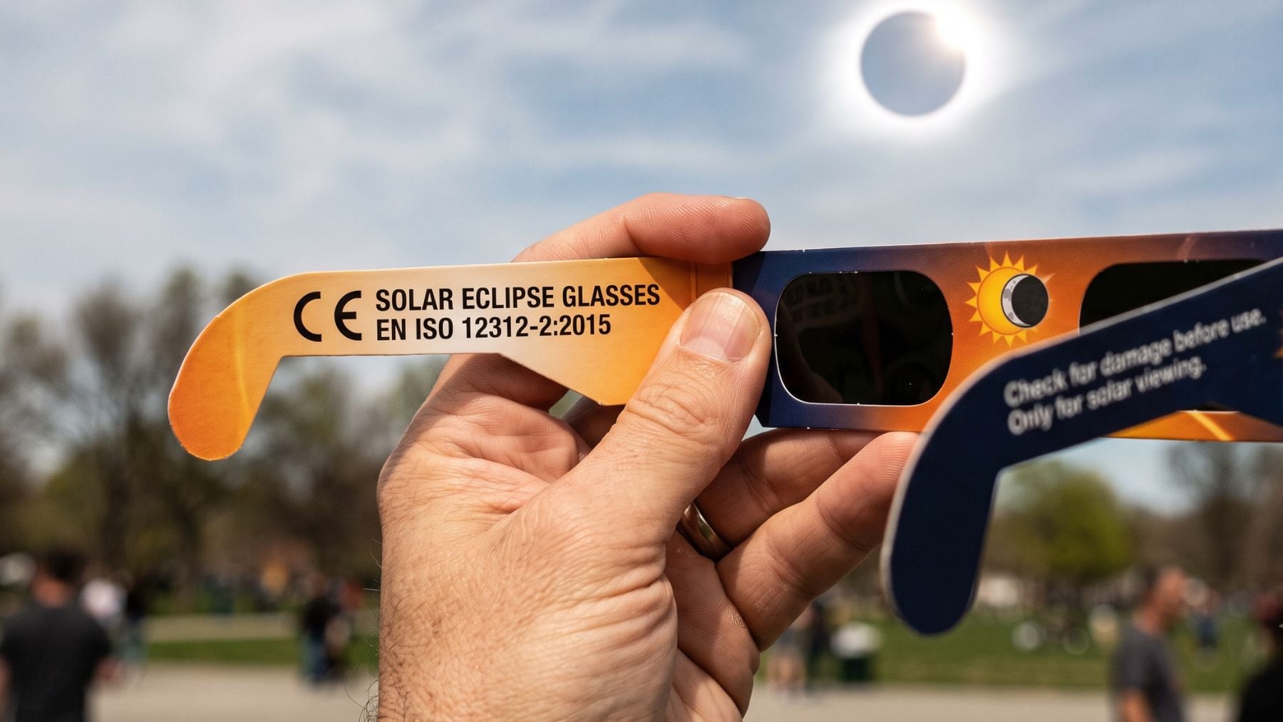 No compres gafas para el eclipse si no llevan este símbolo escrito: es un requisito para su homologación