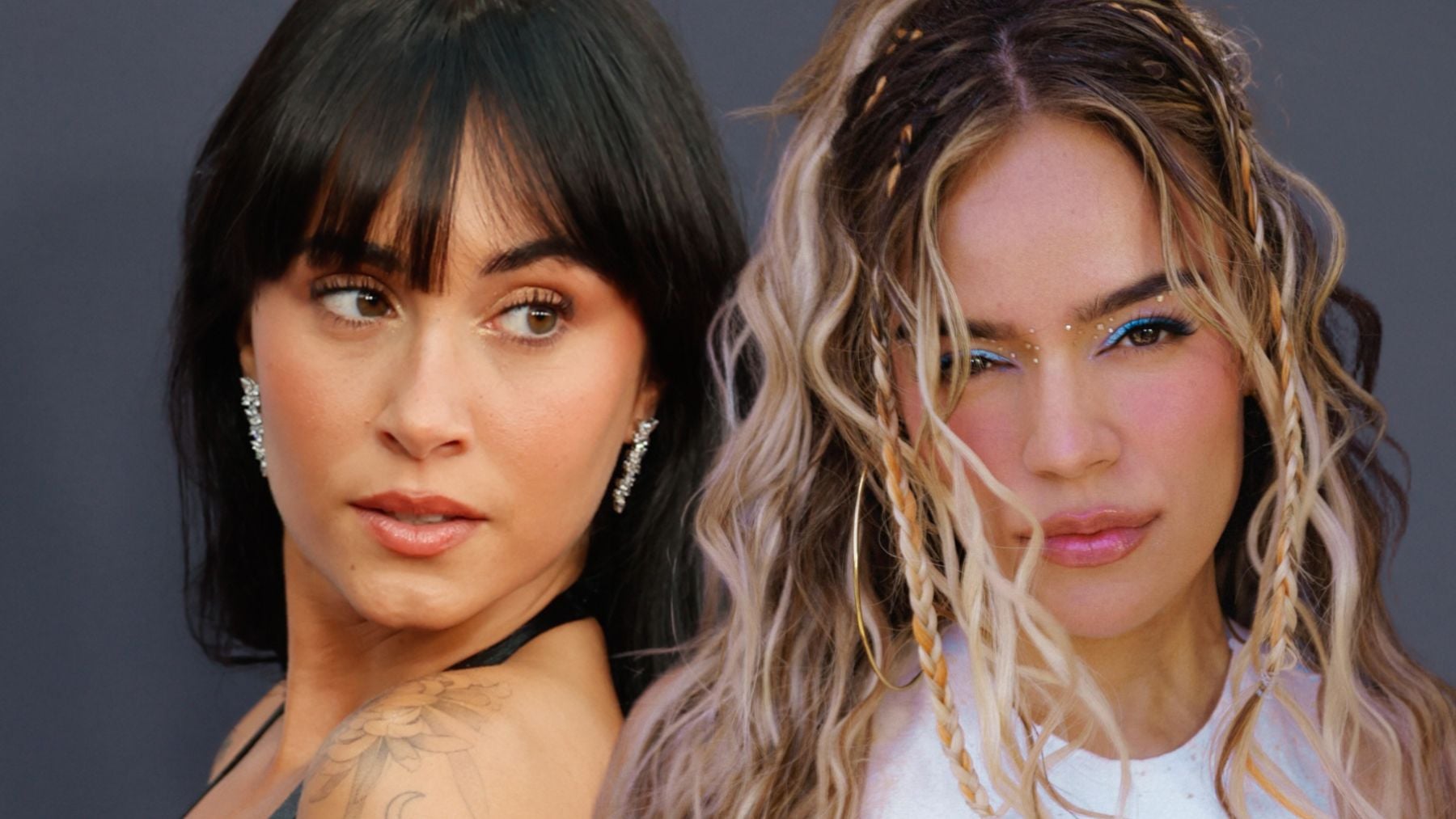 Aitana y Karol G. (Fotos: Europa Press/ Redes Sociales)