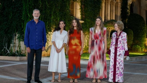 La Familia Real en Marivent. (Foto: EFE)