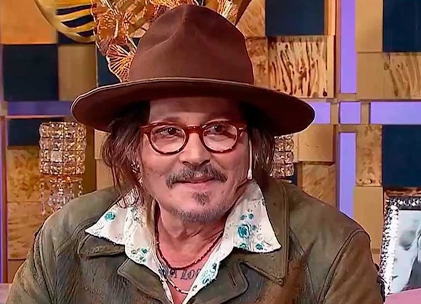 Johnny Depp en un programa de televisión. (Foto: YouTube)
