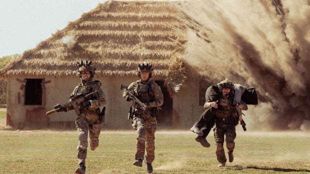 Operaciones especiales: Lioness, serie, Zoe Saldaña, Nicole Kidman, Dave Annable, Morgan Freeman, Laysla de Oliveira, Michael Kelly, Génesis Rodríguez, Paramount, Skyshowtime, Movistar Plus+, Amazon Prime Video, temporada 3, guerra de Ucrania, Rusia, Taylor Sheridan, CIA