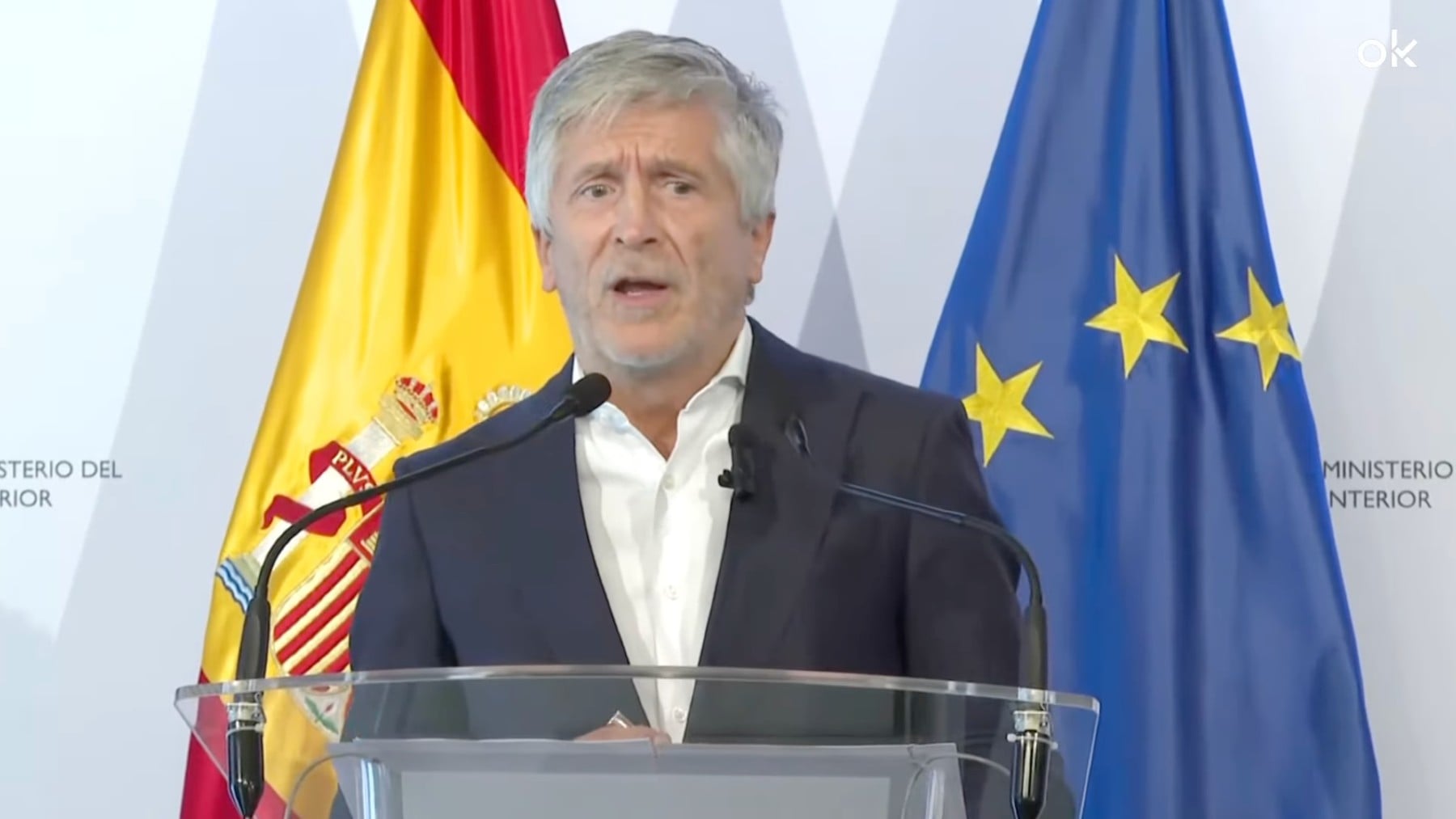 Marlaska eleva a 72.000 la cifra de inmigrantes ilegales que invadieron Ceuta