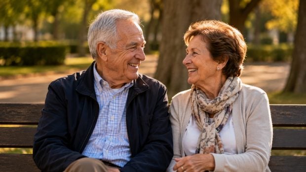 Pareja, felicidad, comportamiento