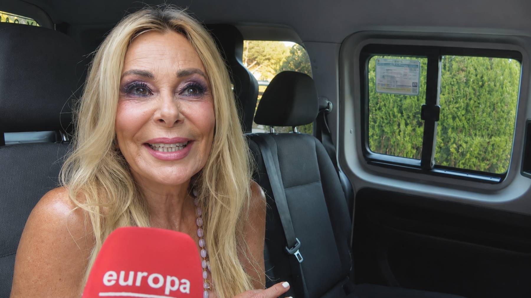 Ana Obregón en Antena 3. (Foto: Europa Press)