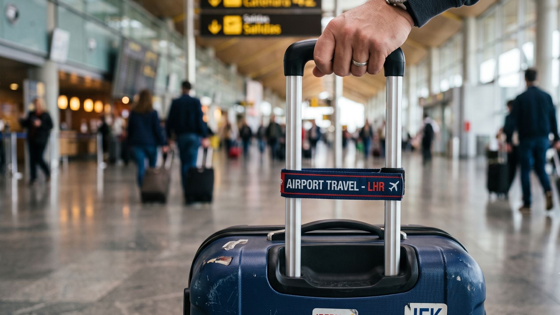 Un trabajador del aeropuerto explica por qué nunca debes atar una cinta a tu maleta: Te arrepentirás