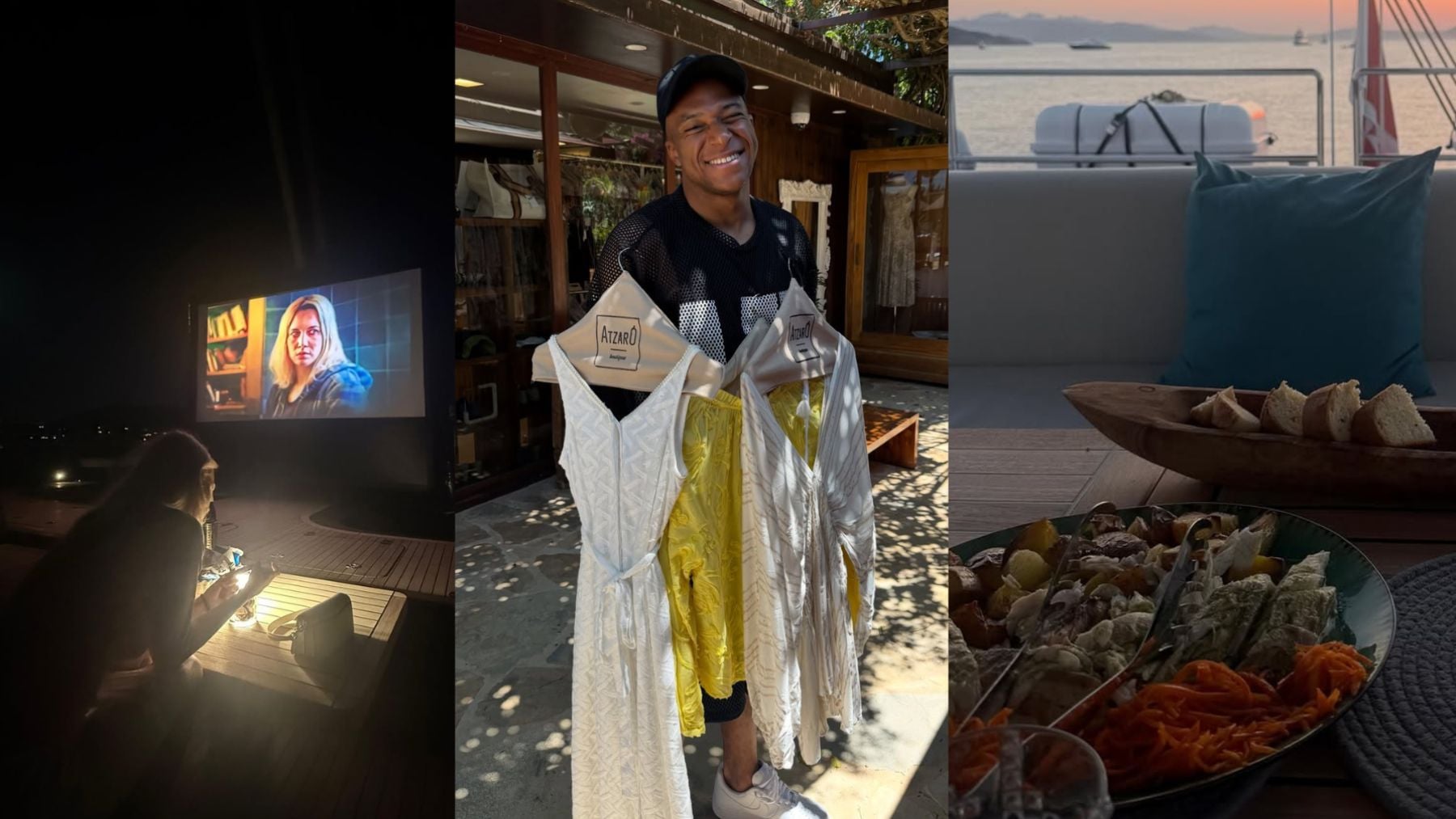 Mbappé hace pública su historia de amor con Ester. (Fotos: Redes Sociales)