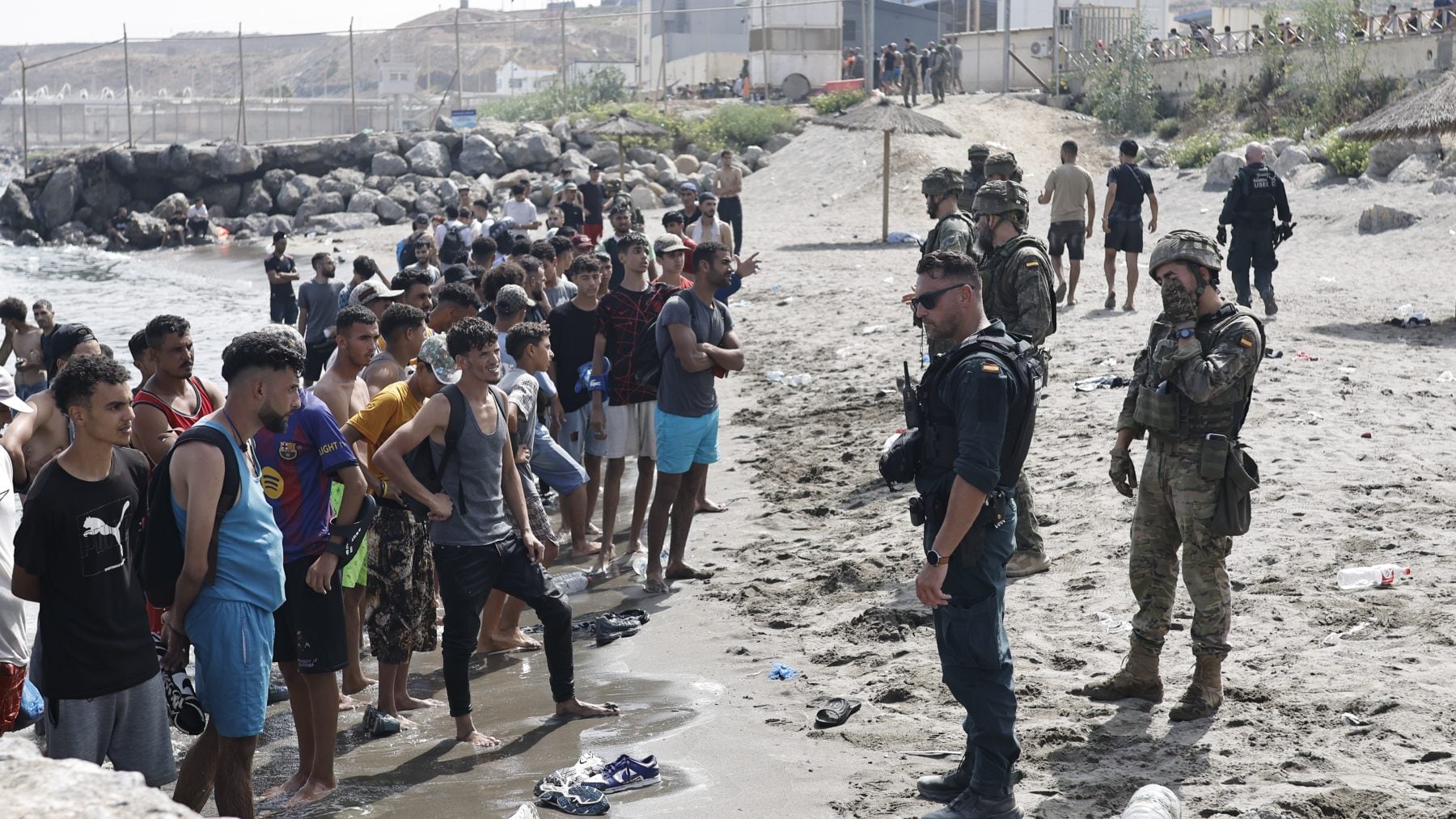La Audiencia Nacional pregunta a la Guardia Civil si recibió alguna alerta previa sobre la invasión de Ceuta