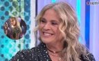 Loreto Valverde en un montaje de imágenes del Festival de Benidorm y en Y ahora Sonsoles (YouTube/Atresmedia)