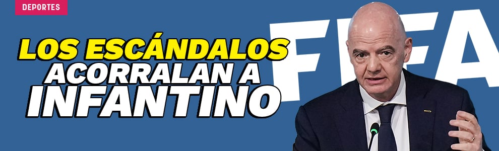 Los escándalos acorralan a Infantino al frente de la FIFA