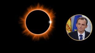 Pedro Duque astronauta eclipse