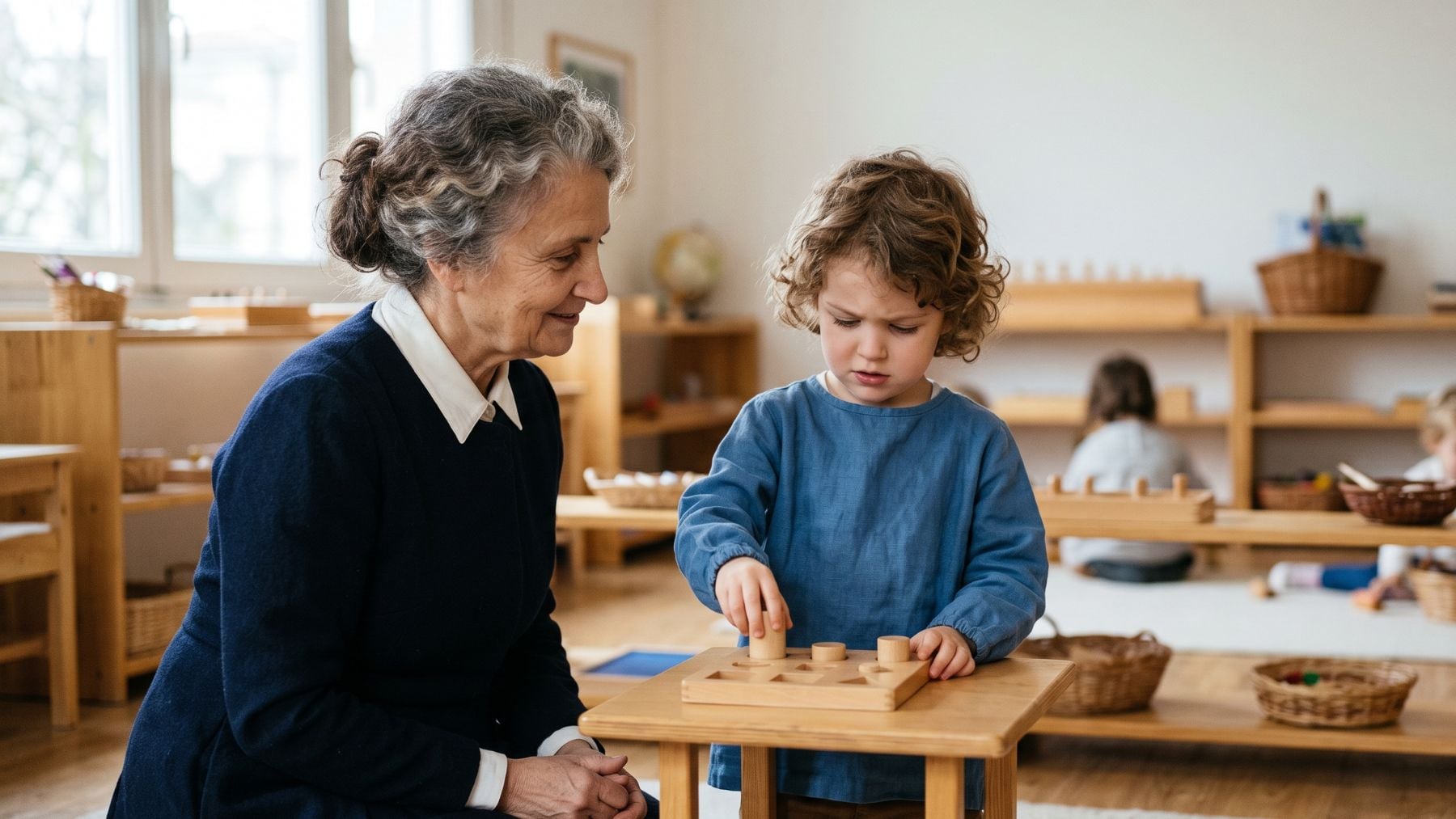 María Montessori, pedagoga italiana: “Nunca ayudes a un niño en una tarea en la que siente que puede tener éxito”