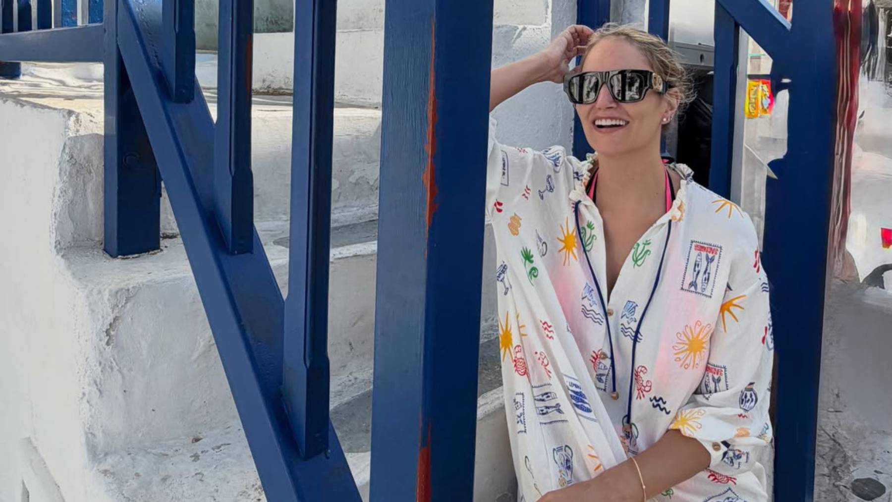 Alba Carrillo durante sus vacaciones. (Foto: RRSS)