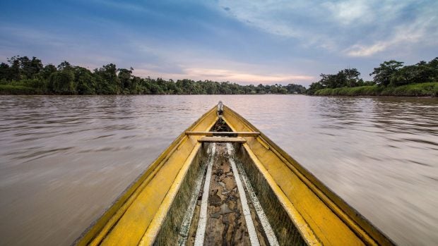 Río Atrato en Colombia.