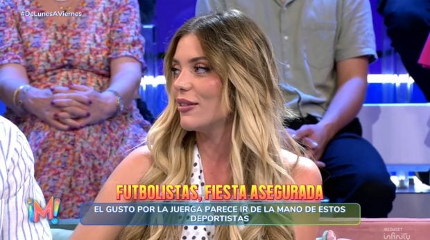 Claudia Chacón en De lunes a viernes. (Mediaset)