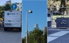 furgoneta Opus mástil radar