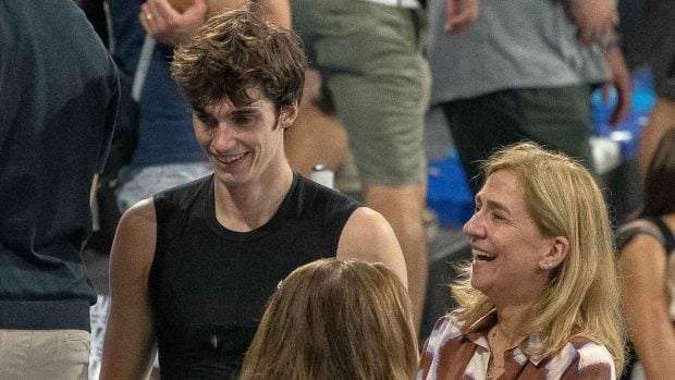 Pablo Urdangarin y su madre, la infanta Cristina. (Foto: Europa Press)