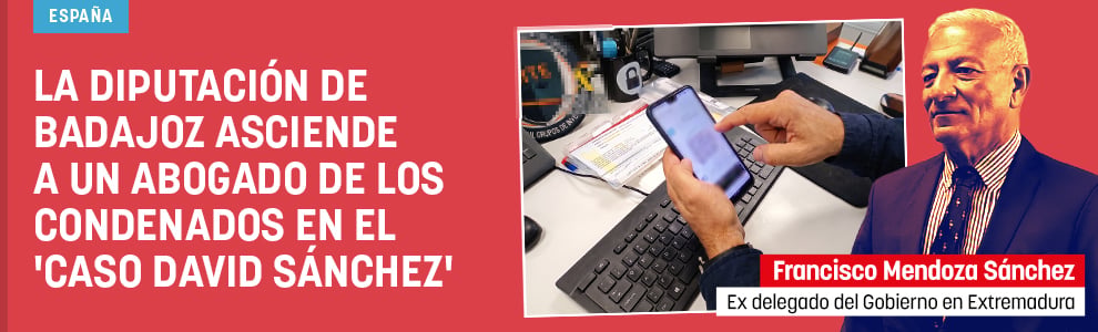 La Diputación de Badajoz asciende a un abogado de los condenados en el
