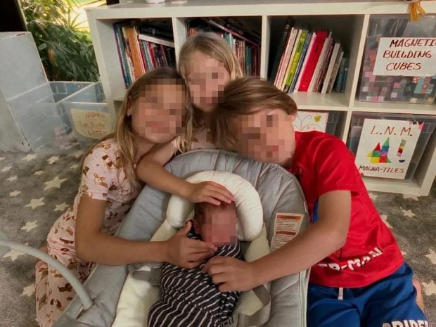 Lucy, Mary, Nicholas y Romeo, los cuatro hijos de Enrique Iglesias y Anna Kournikova (Instagram).