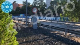 El radar fijo que detecta los coches más contaminantes descubierto por OKGREEN (Imágenes: Antonio Quilis).