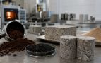 Residuos café industria construcción, pirólisis posos de café, posos de café en la construcción.