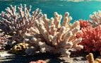 Vibrante arrecife de coral submarino. Foto: Magnific