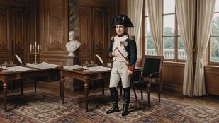Napoleón. Imagen generada con IA.