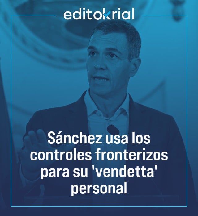 Sánchez usa los controles fronterizos para su