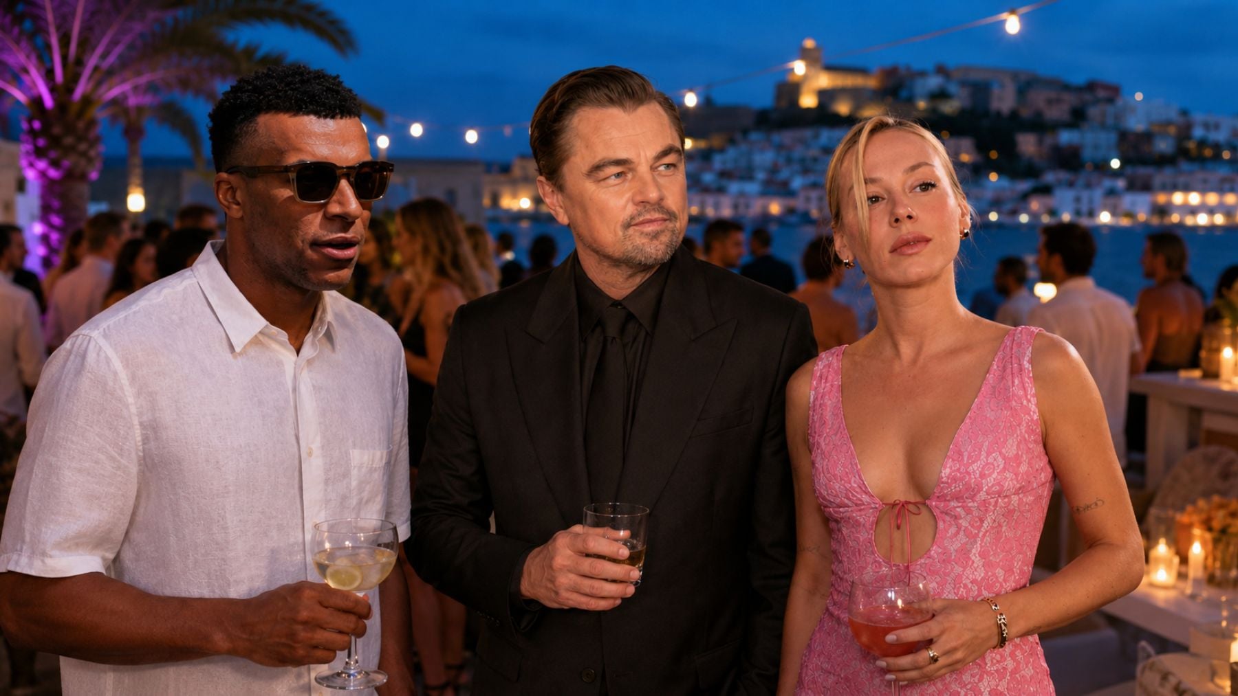 Mbappé, DiCaprio y Ester Expósito. (Fotos: Europa Press/ Redes Sociales)