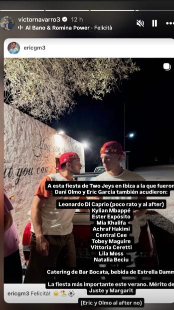 Los detalles de la fiesta más comentada de Ibiza. (Foto: Redes Sociales)