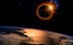 Eclipse, cielo, eclipse lunar, eclipse total