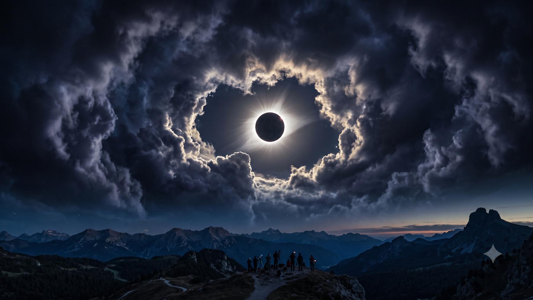 La AEMET adelanta el primer pronóstico oficial para el eclipse total: dónde habrá nubes y tormentas aisladas