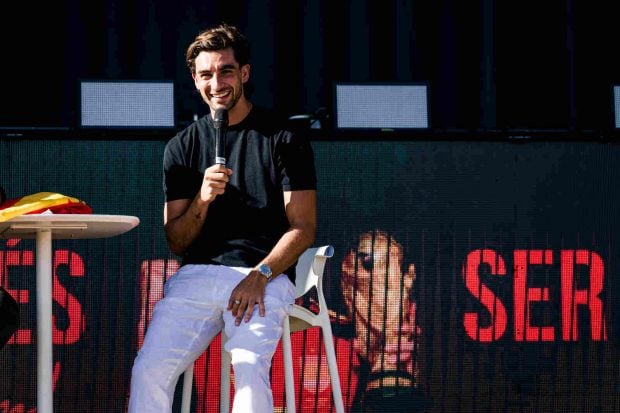 Ferran Torres en Valencia con un Audemars Piguet