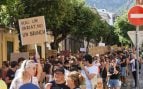 Pinchazo manifestación Sóller