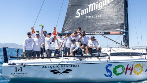 Teatro del Soho San Miguel, campeón en clase Uber ORC B © Nico Martínez/Copa del Rey Mapfre