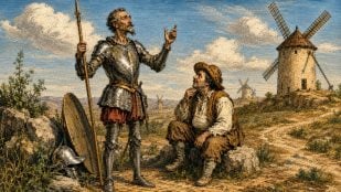 Frases de Don Quijote a Sancho Panza, frases de Don Quijote, lección de Don Quijote sobre el liderazgo, Sancho Panza y el gobierno de la ínsula.