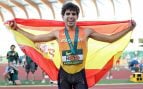 Alejandro Ríos en la prueba de 800 metros del Mundial sub-20 de Eugene (Getty)